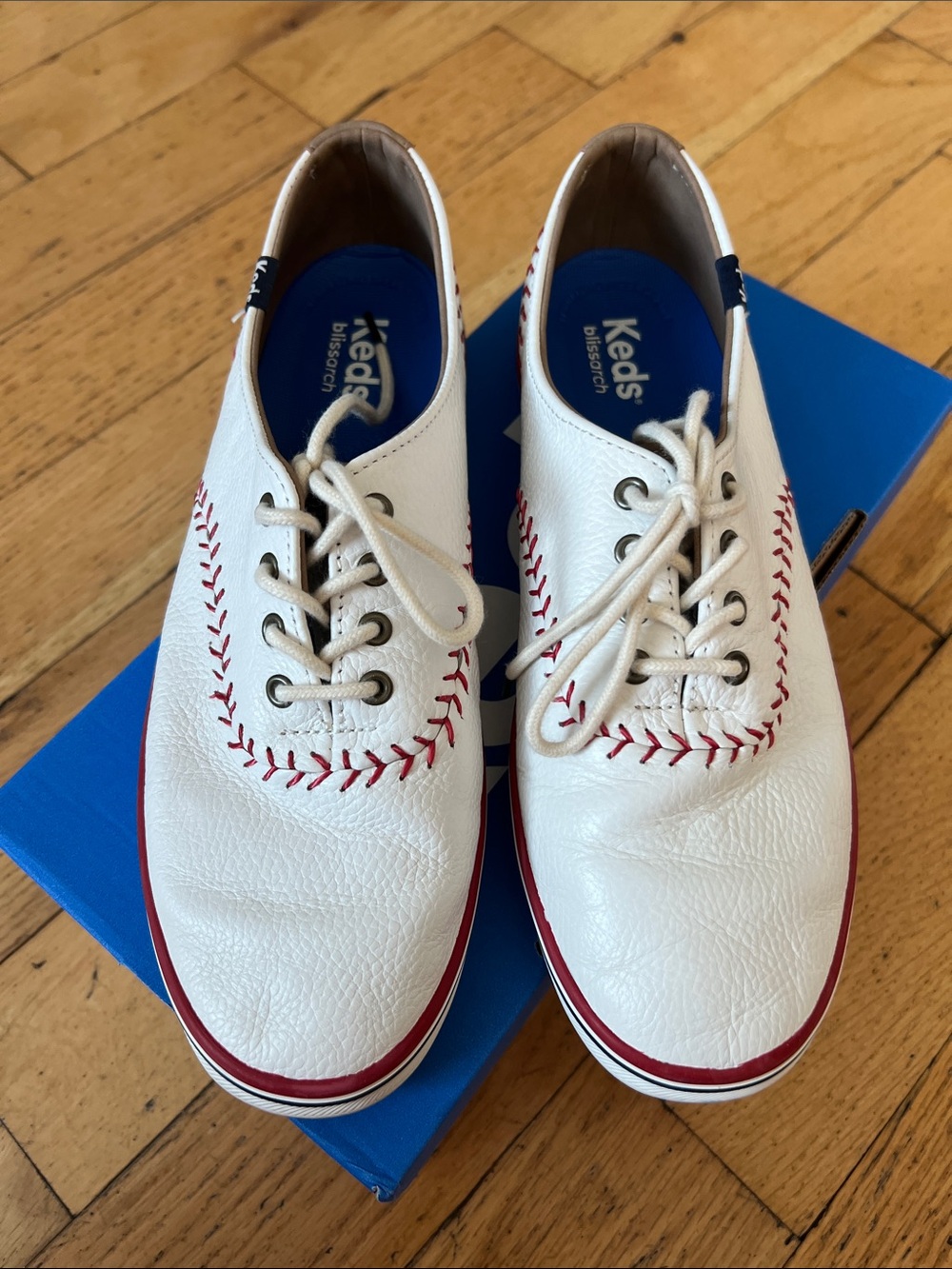 Women’s Keds Champion Pennant Leather Lace Up Sneakers